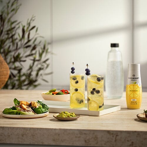 Blueberry Lemon Vodka Cooler