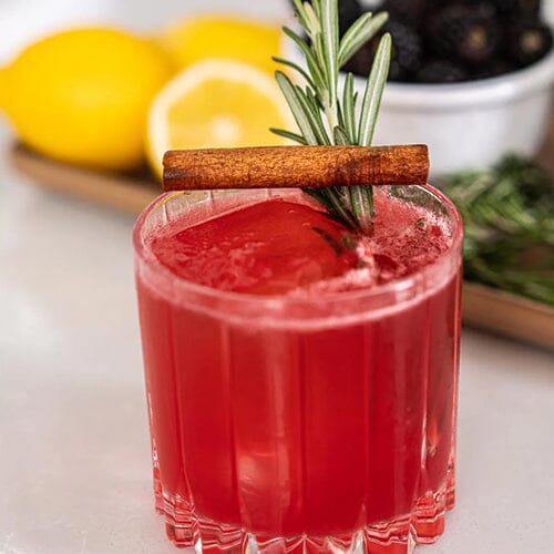 Blackberry Whiskey Sour