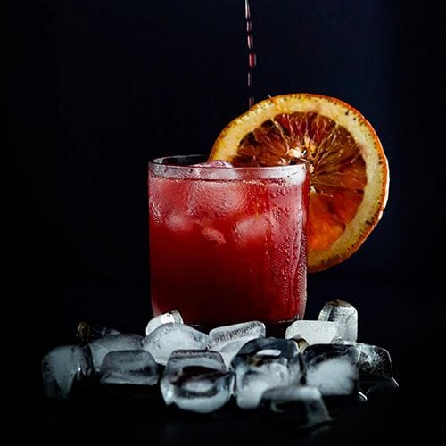 Bubbly Blood Orange Sangria