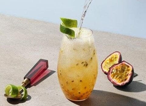 Kombucha Passionfruit Fizz