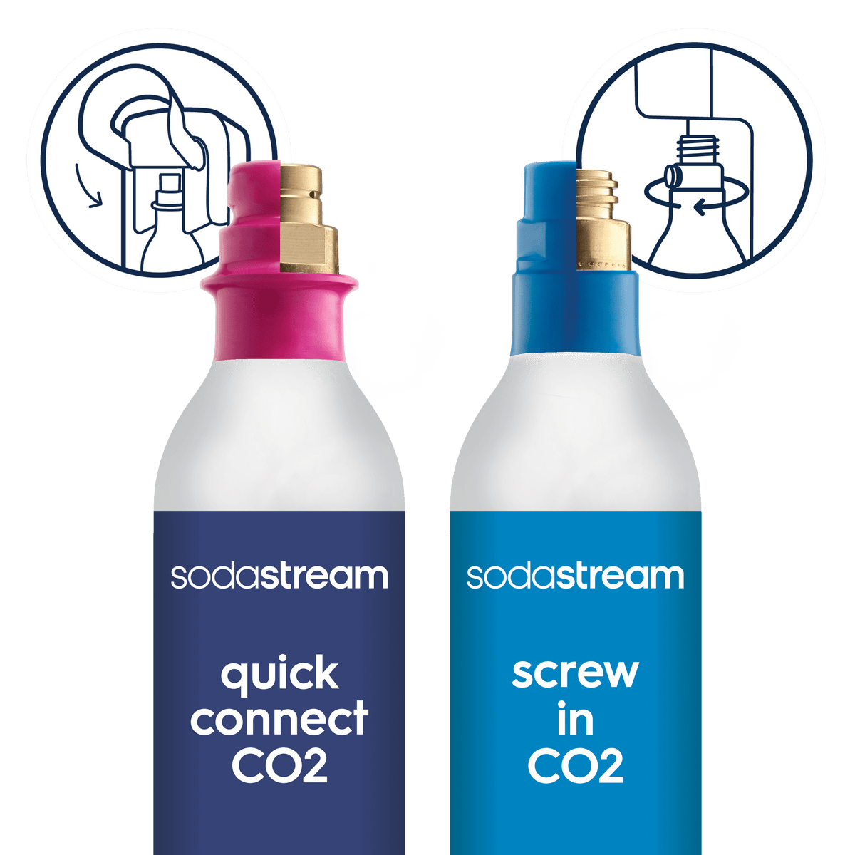 ヨ*シ様 sodastream 60L Quick Connect 4本ガスシリ Amazon.com: Sodastream - CO2 60L quick connect gas refill