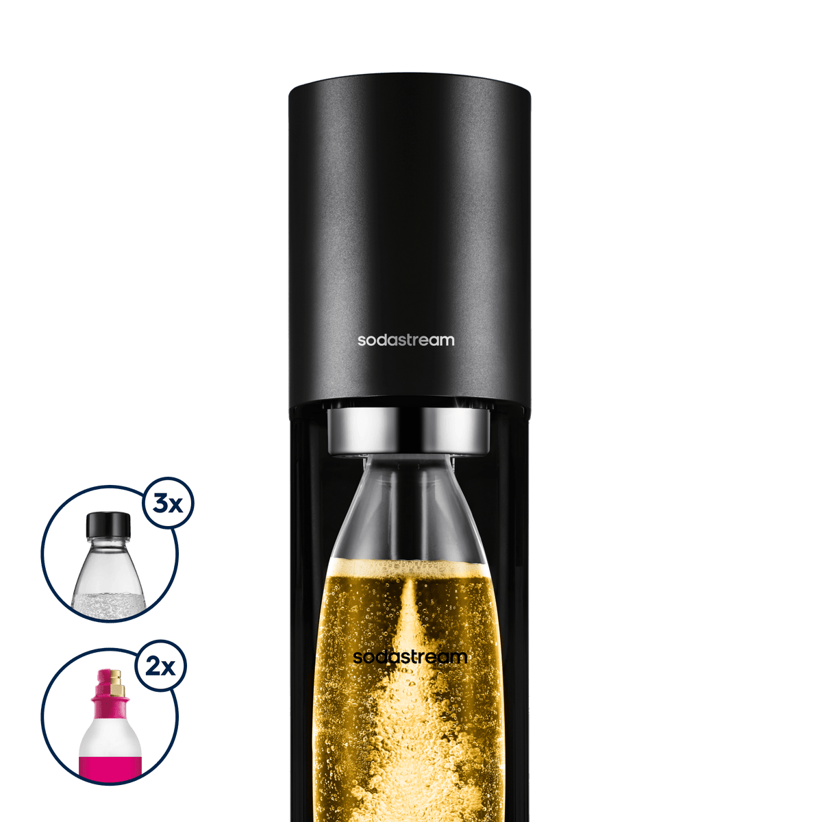 sodastream Spirit Gold 炭酸水メーカー Sodastream Mix | Soda Machine & Sparkling Water Maker – SodaStream