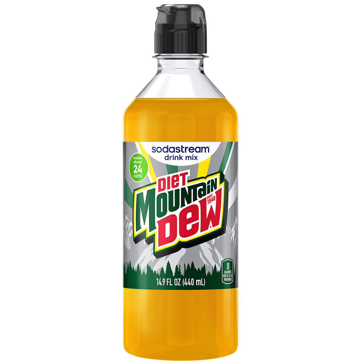 調理道具+製菓道具 soda stream SodaStream® Diet MTN DEW® Drink Mix Syrup