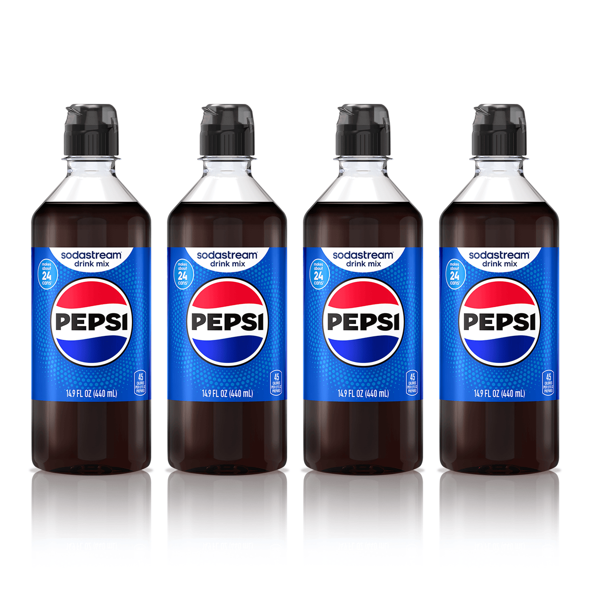 Sodastream Pepsi Drink Mix 4 Pack 440ml – SodaStream