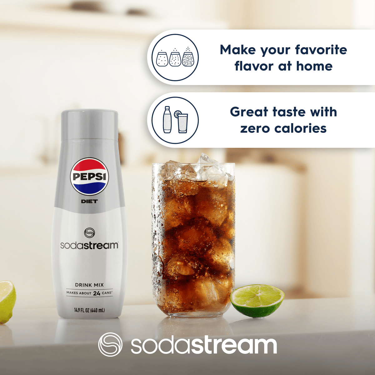SodaStream® Diet Pepsi® Beverage Mix