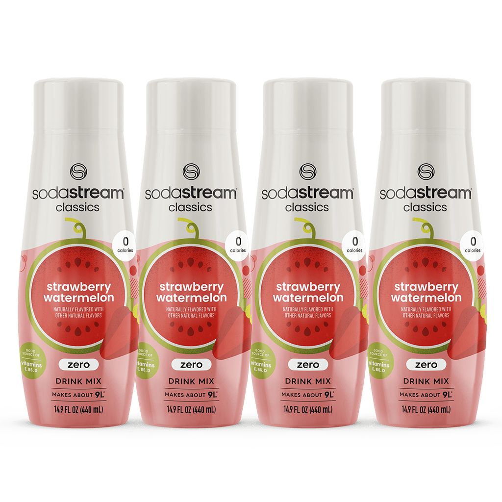 Strawberry Watermelon Zero Calorie 4 Pack syrup drink mix