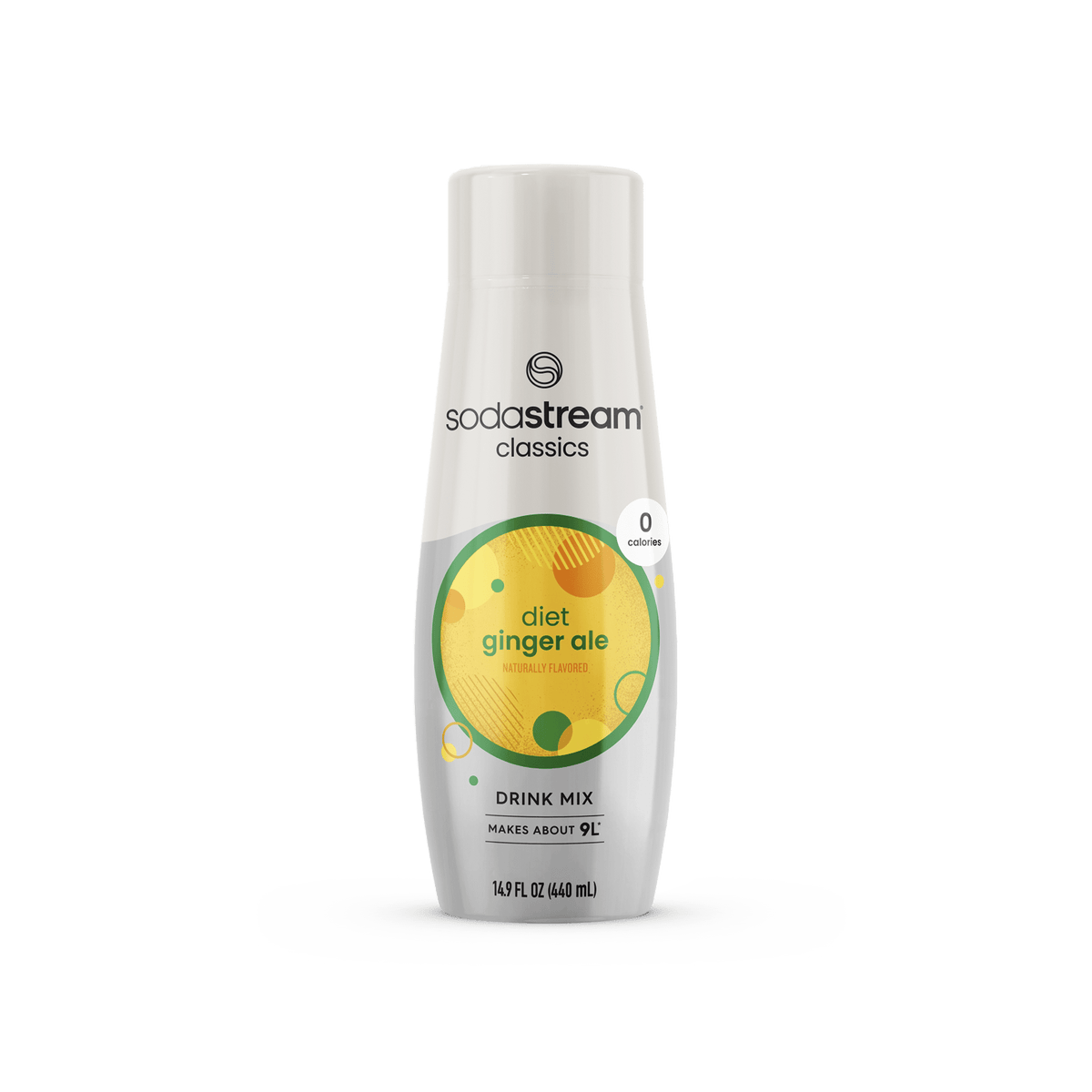 Diet Ginger Ale Flavored Soda Syrup Drink Mix SodaStream