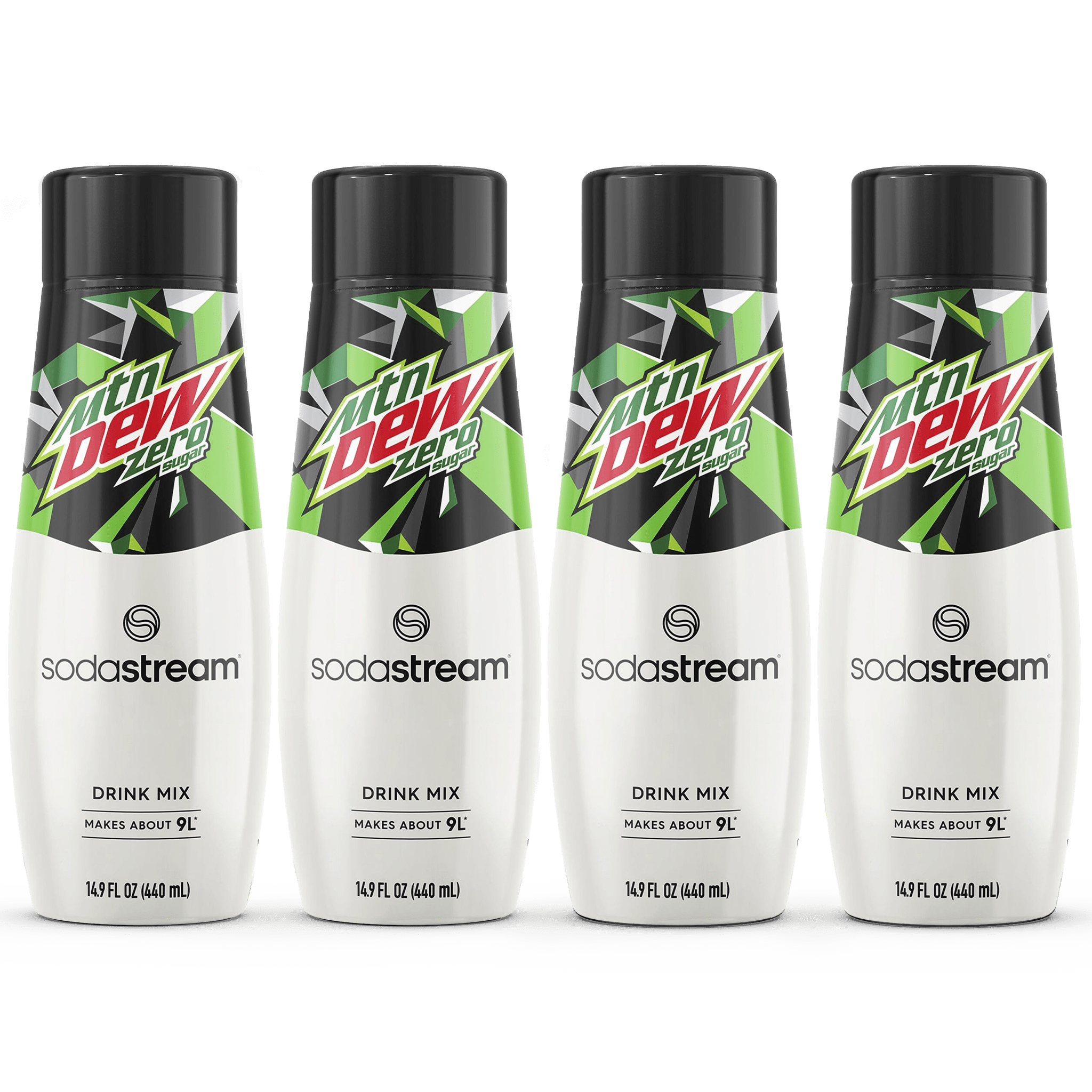 SodaStream® MTN DEW® Zero Sugar Drink Mix - 4-Pack