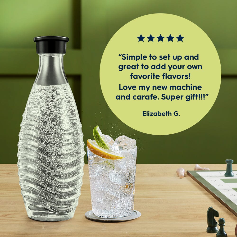 キッチン家電 sodastream SodaStream - Glass Carafe Bottle for Sparkling Water Maker