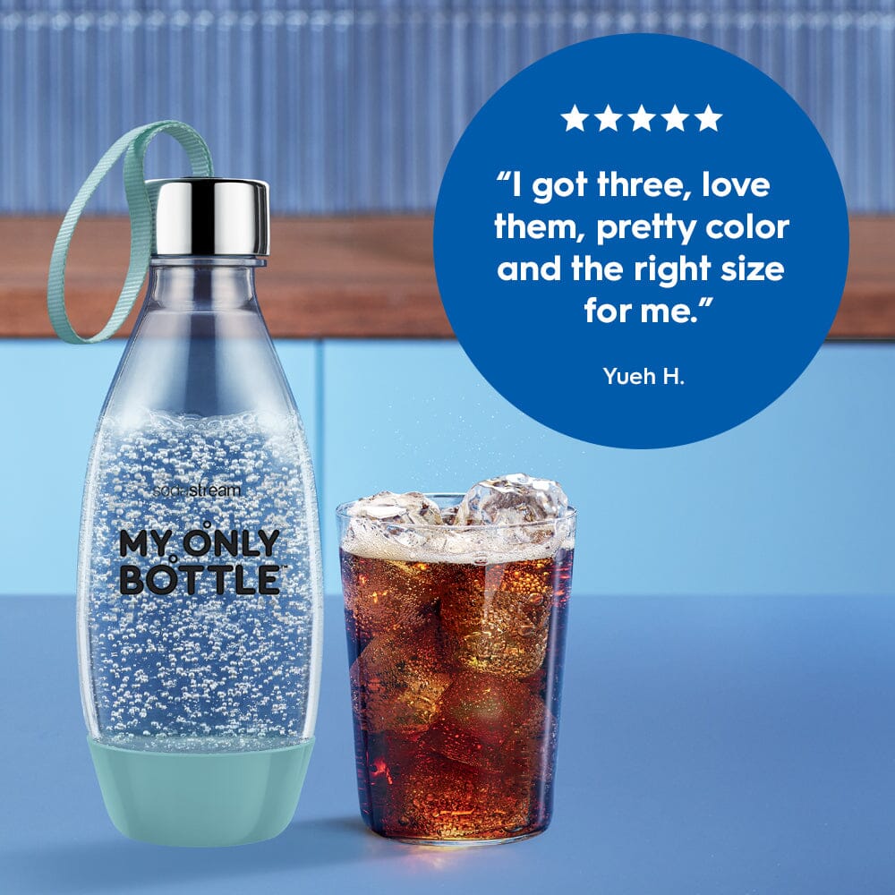 SodaStream 0.5-Liter My Only Bottle, Icy Blue