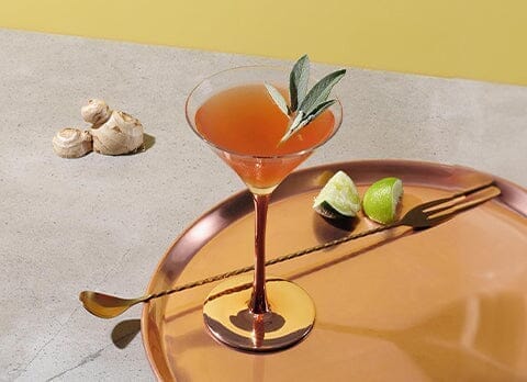 Kombucha Whiskey Sour