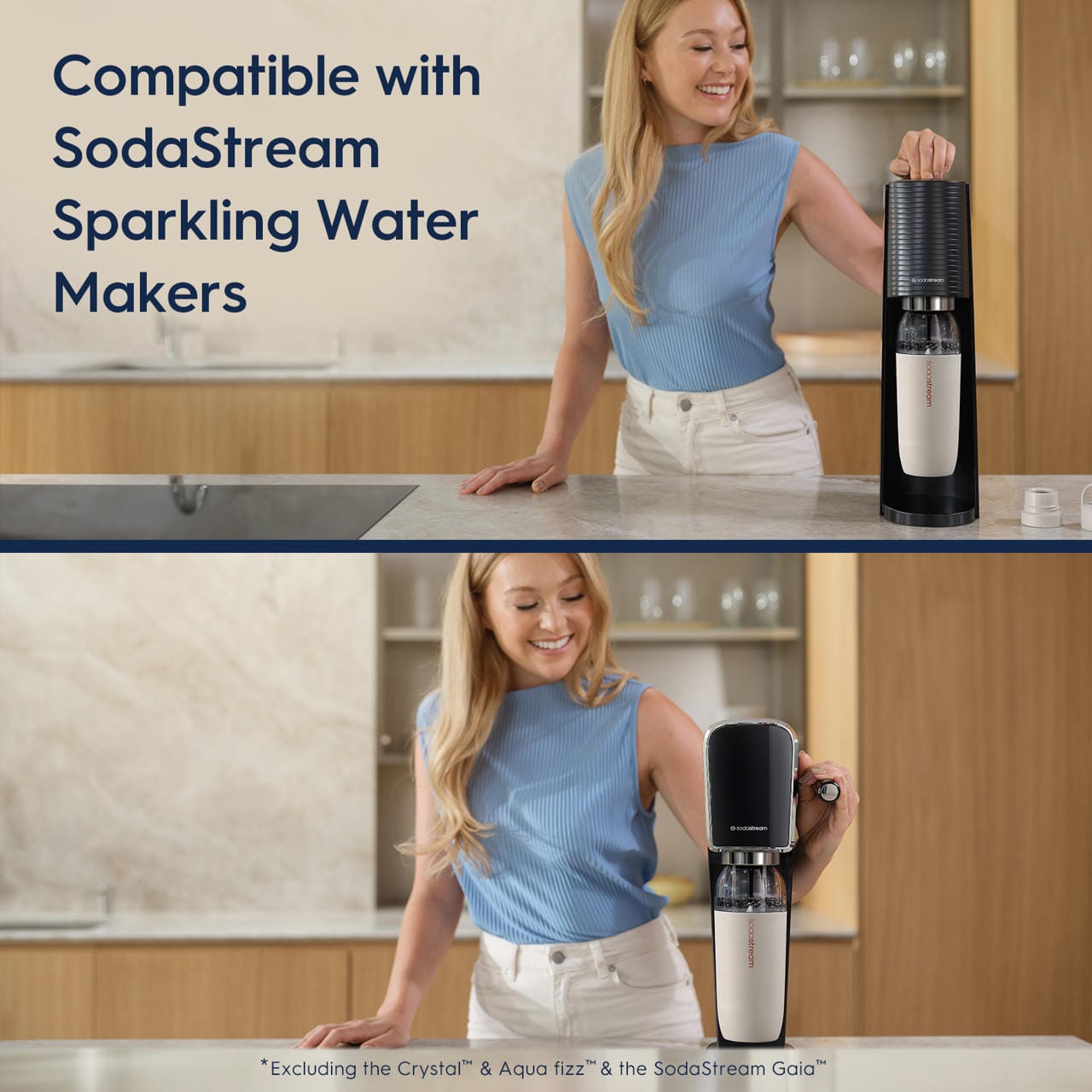 Sodastream Fizz & Go™ Easy Mix Insulated Stainless Steel Bottle