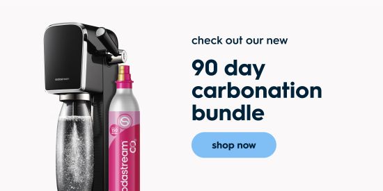 Sparkling Water Machine and CO2 Cylinder Bundle