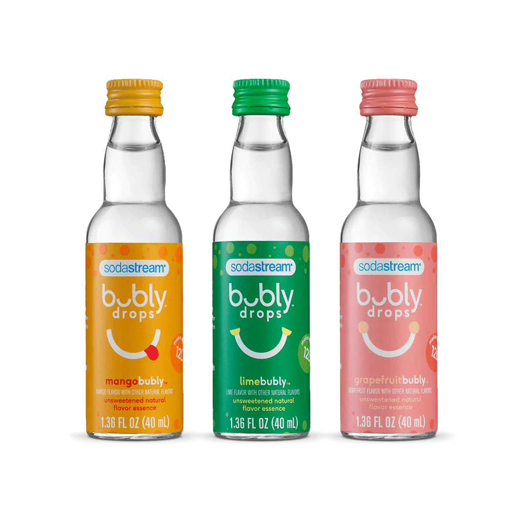 bubly drops ™ Tropical Thrill Variety 3-Pack sodastream