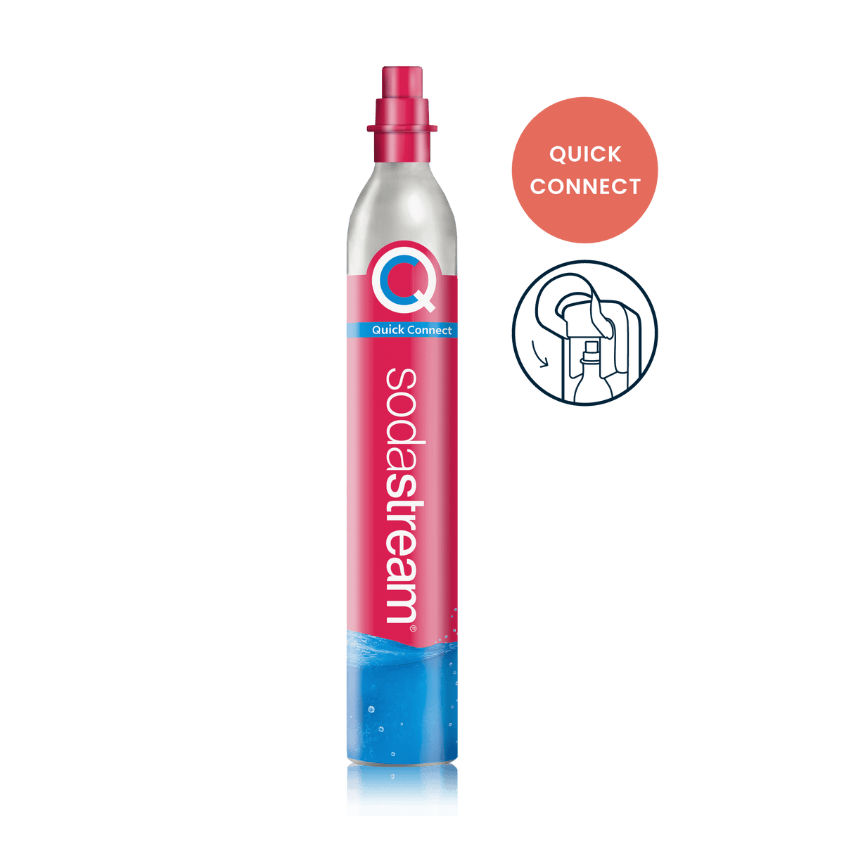 Buy a SodaStream Spare 60L CO2 gas cylinder (Carbonator)