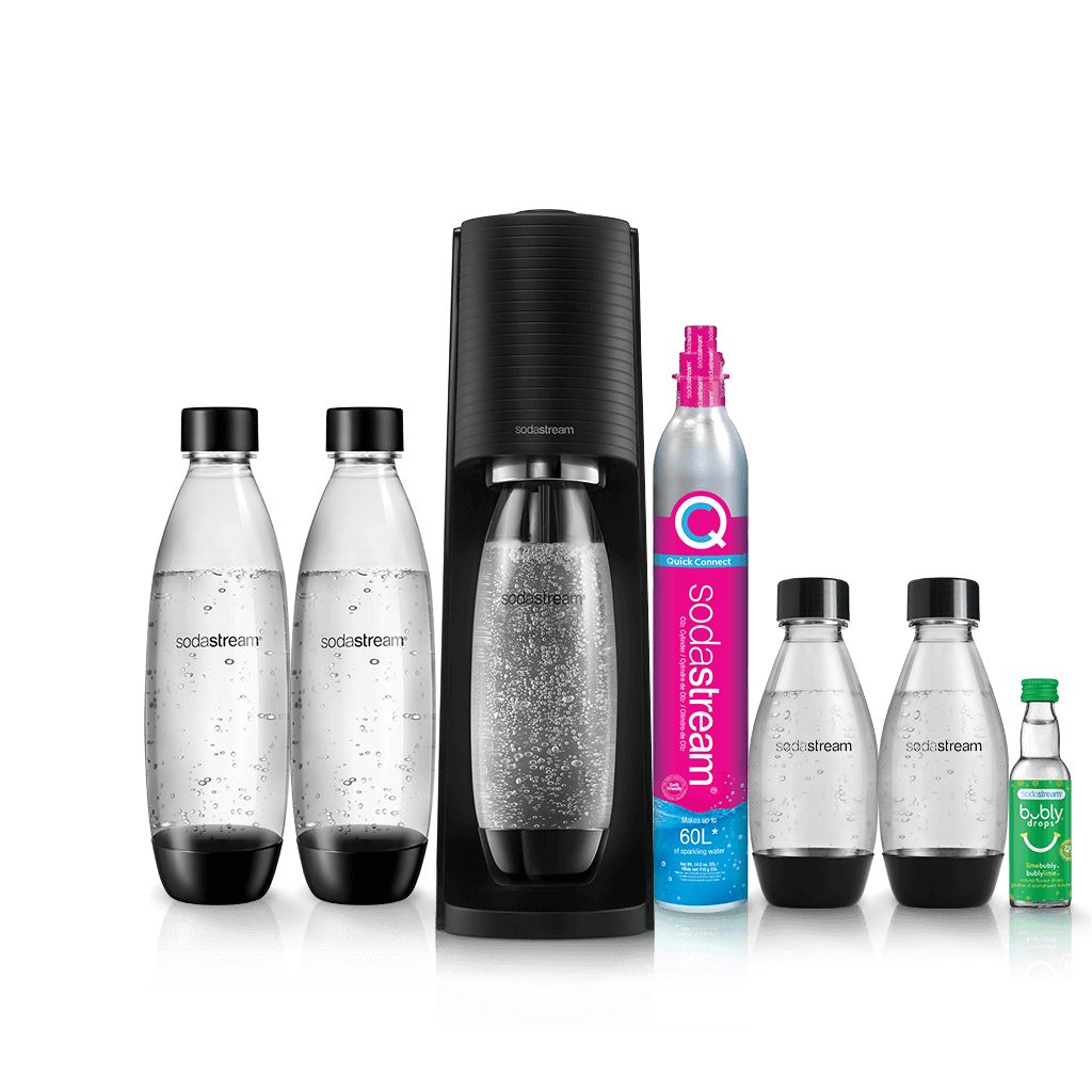SodaStream Terra Sparkling Water Maker + (Quick Connect cqc SodaStream Terra Sparkling Water Maker + (Quick Connect cqc
