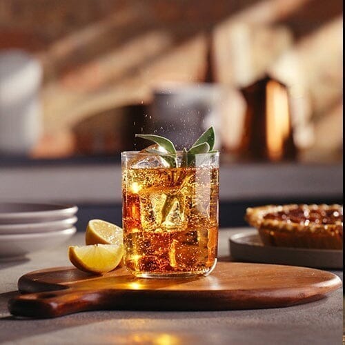 Thanksgiving Whiskey Fizz