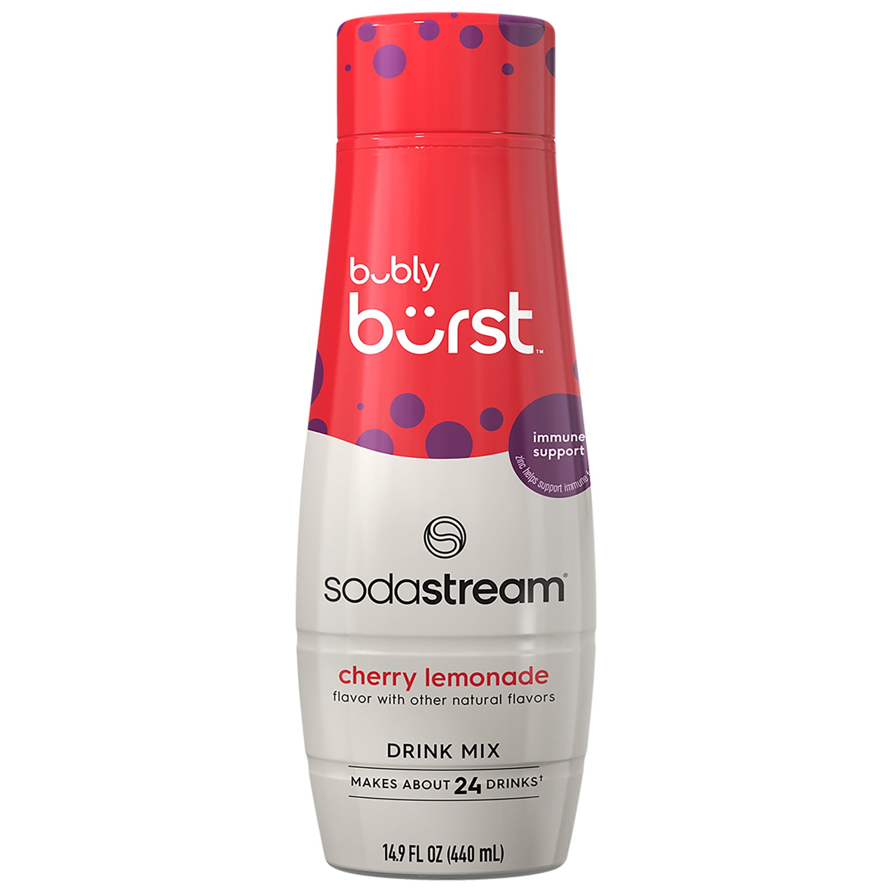 SodaStream® bubly burst Cherry Lemonade Flavor Mix sodastream