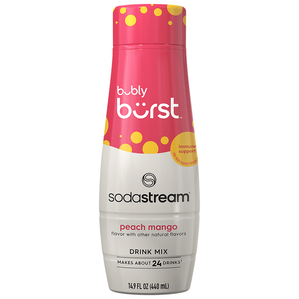 Sodastream bubly burst® Peach Mango Drink Mix 440ml