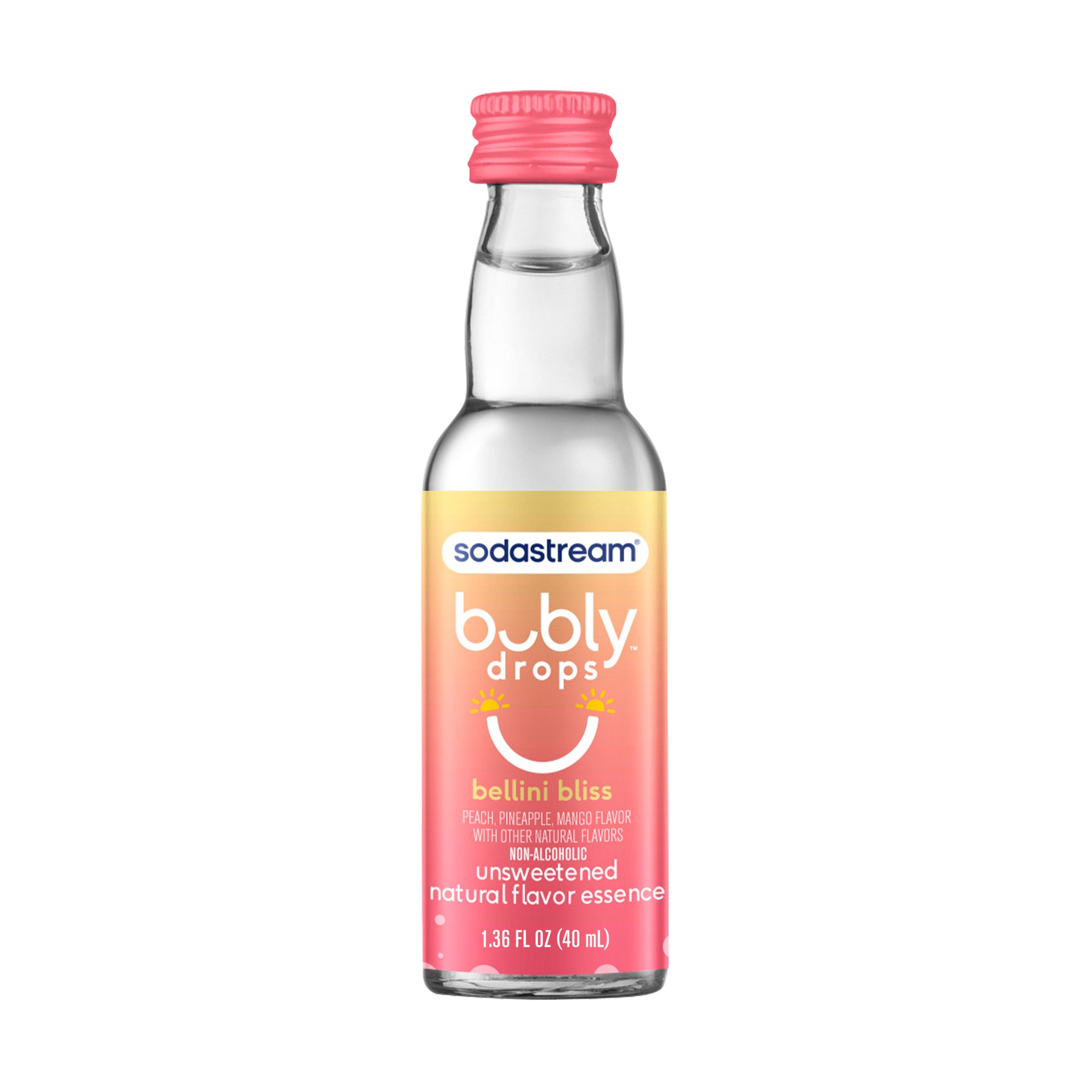 Sodastream bubly drops® Bellini Bliss Natural Flavor Essence 40ml sodastream
