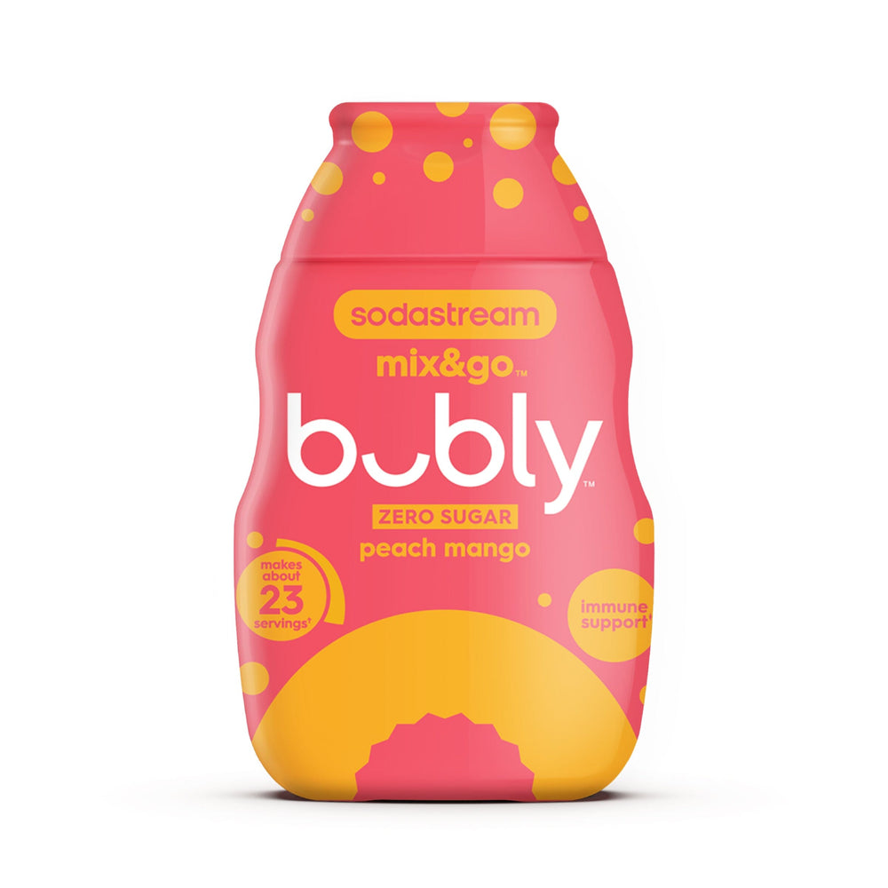 Sodastream mix&go™ bubly™ Peach Mango Liquid Water Enhancer  92ml – 1