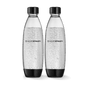 Sodastream Slim Sparkling Water Bottle Twin Pack Black 33.8 oz – 1