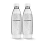 Sodastream Slim Sparkling Water Bottle Twin Pack Black 33.8 oz – 2
