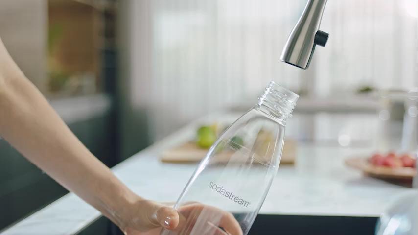 Buy SodaStream Terra Sparkling Water Maker (Black) with CO2 and DWS Bottle  Online at desertcartINDIA