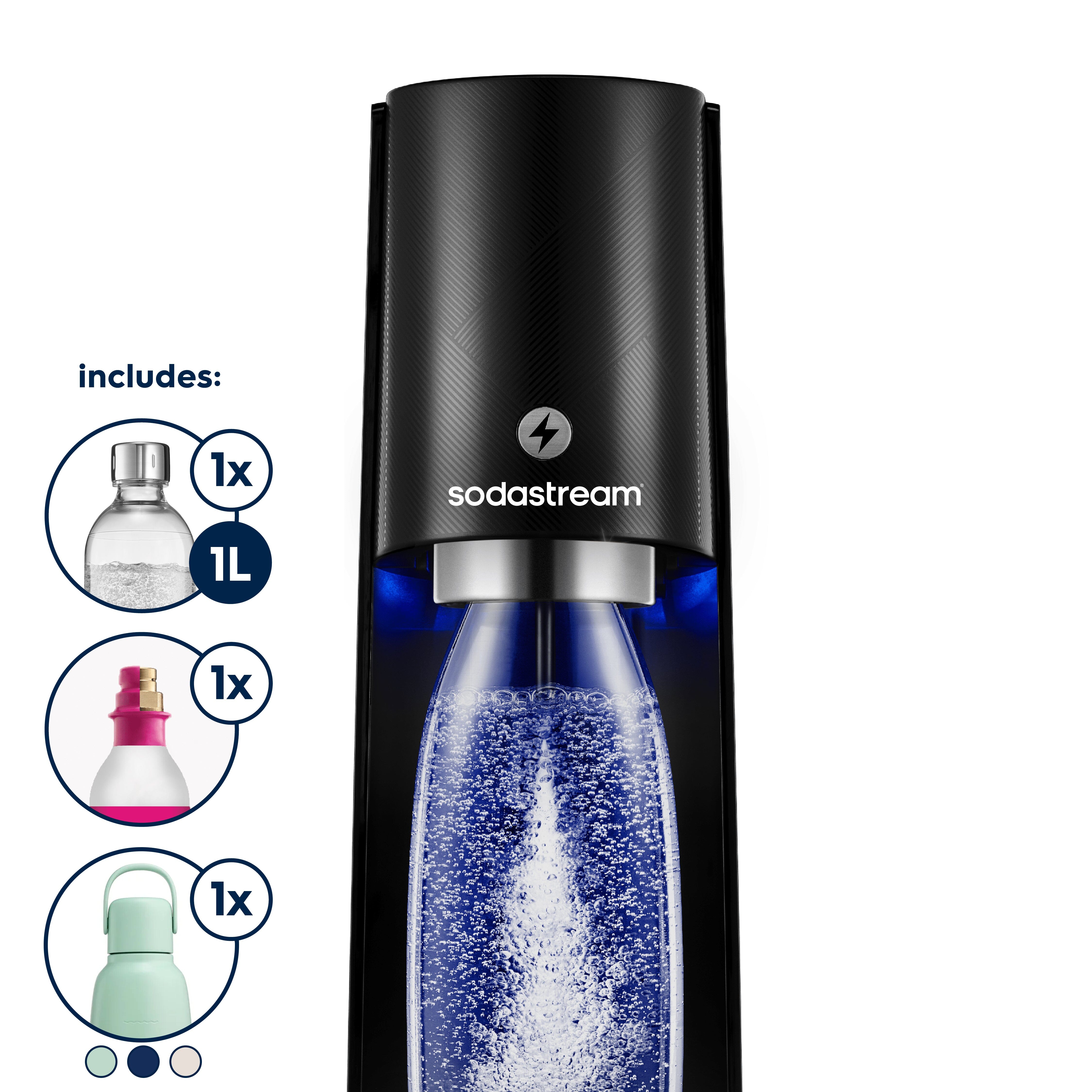 SodaStream E-Terra Electric Sparkling Water Maker