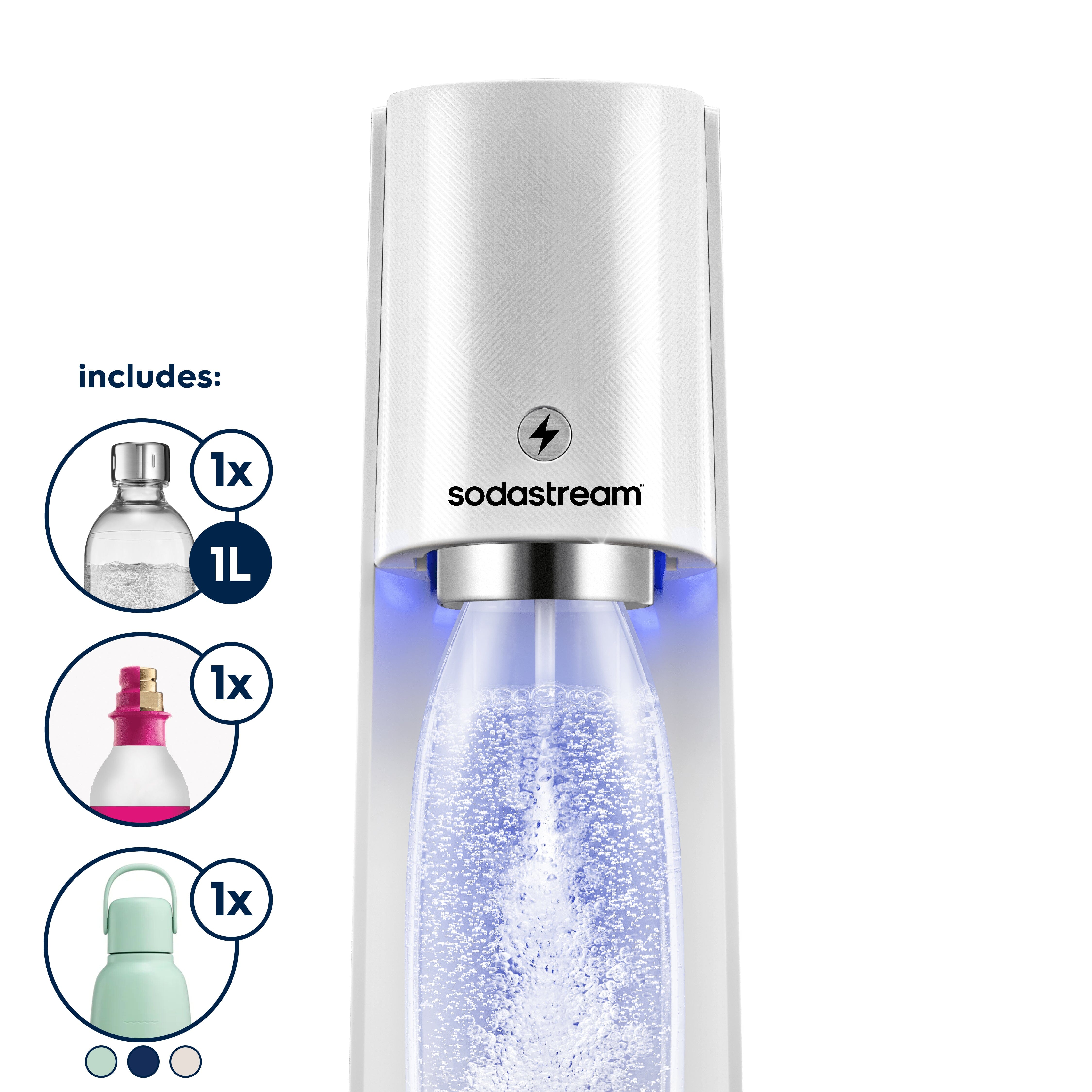 SodaStream E-Terra Electric Sparkling Water Maker