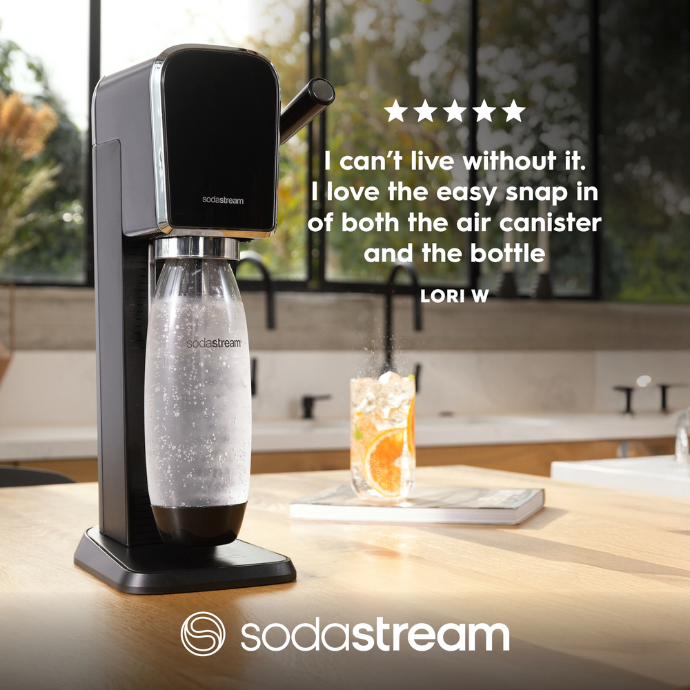 キッチン家電 sodastream Art SodaStream Art Sparkling Water Maker + Quick Connect Cylinder