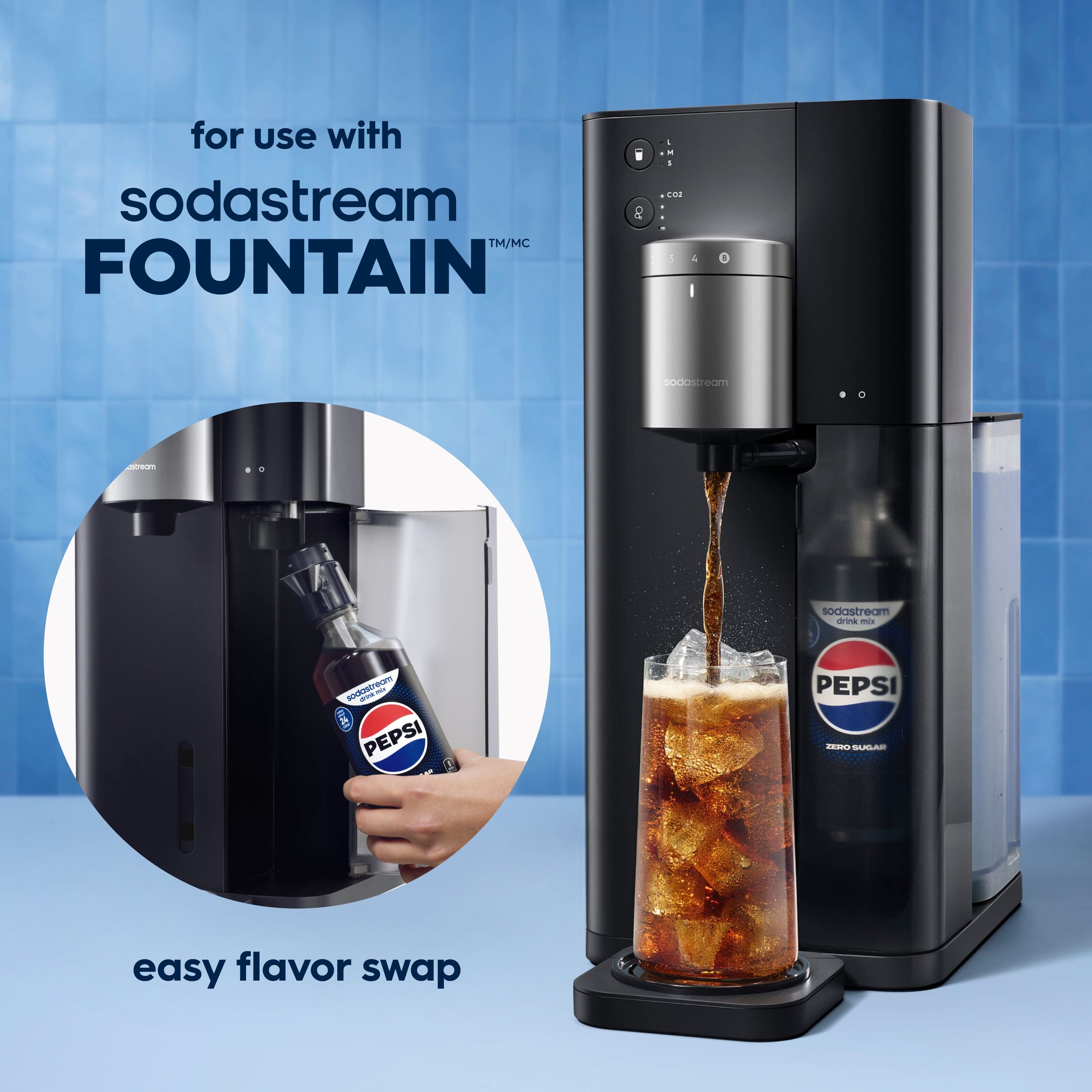 Drink Mix Flavor Connect Caps | Sodastream Fountain Accessories