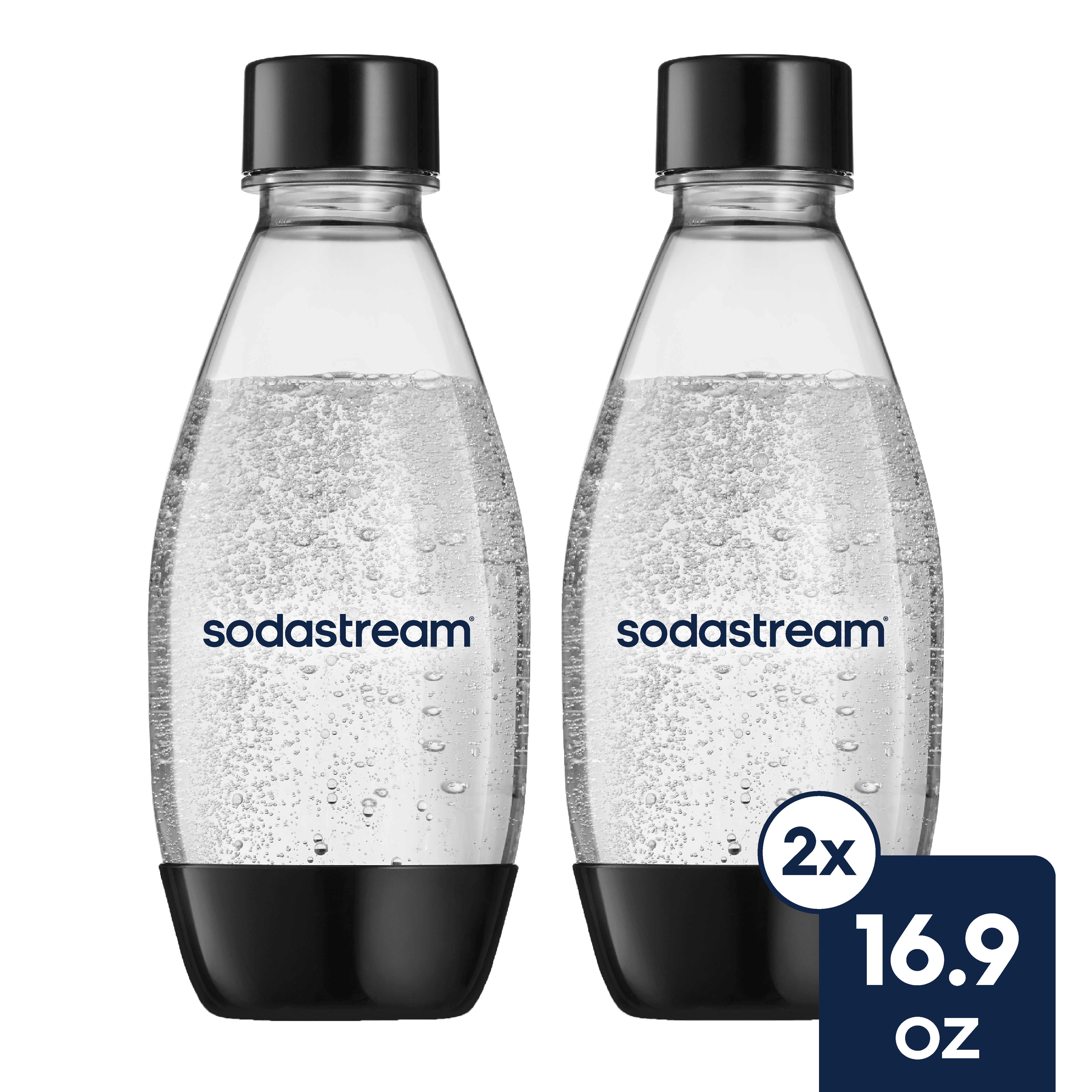 0.5 L Black Bottles Twin Pack sodastream