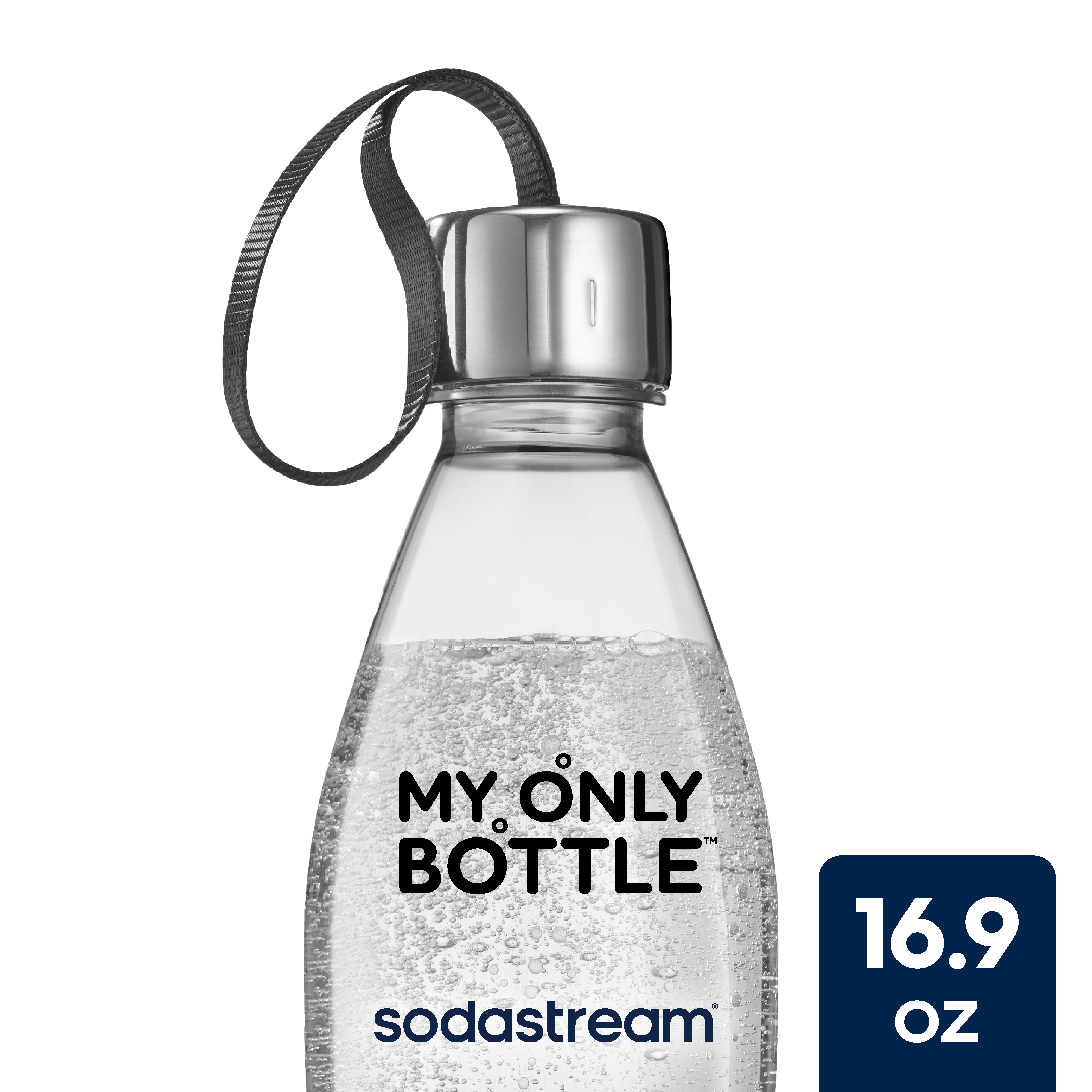 0.5 Liter Dishwasher Safe Bottle - Black sodastream