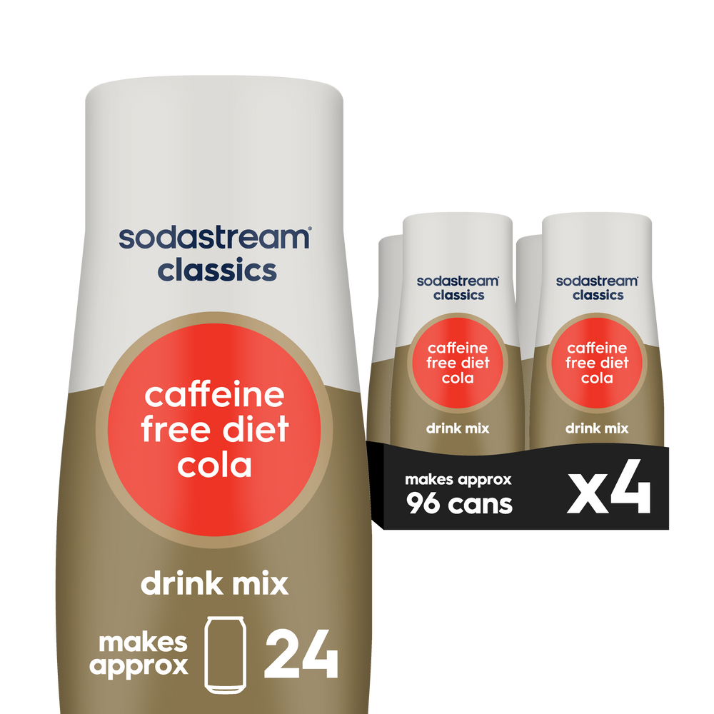 Diet Caffeine Free Cola 4 Pack syrup