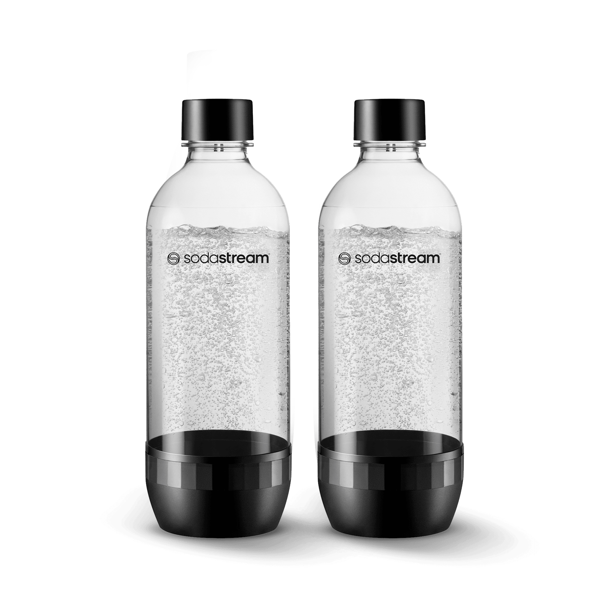 1 L Black Bottles Twin Pack