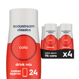 Sodastream Classics® Cola Drink Mix 4 Pack 440ml- final sale
