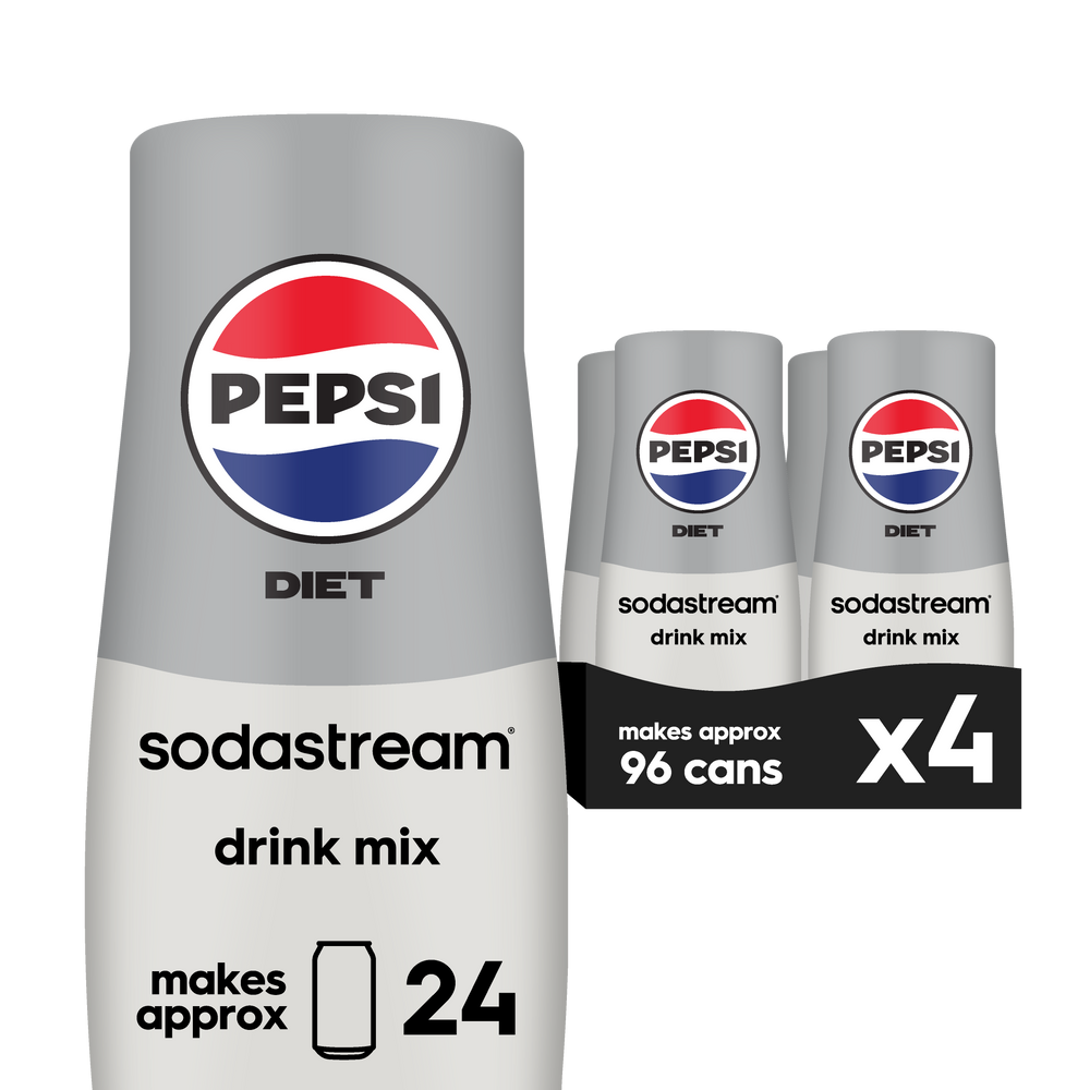 Sodastream Diet Pepsi® Drink Mix 4 Pack 440ml