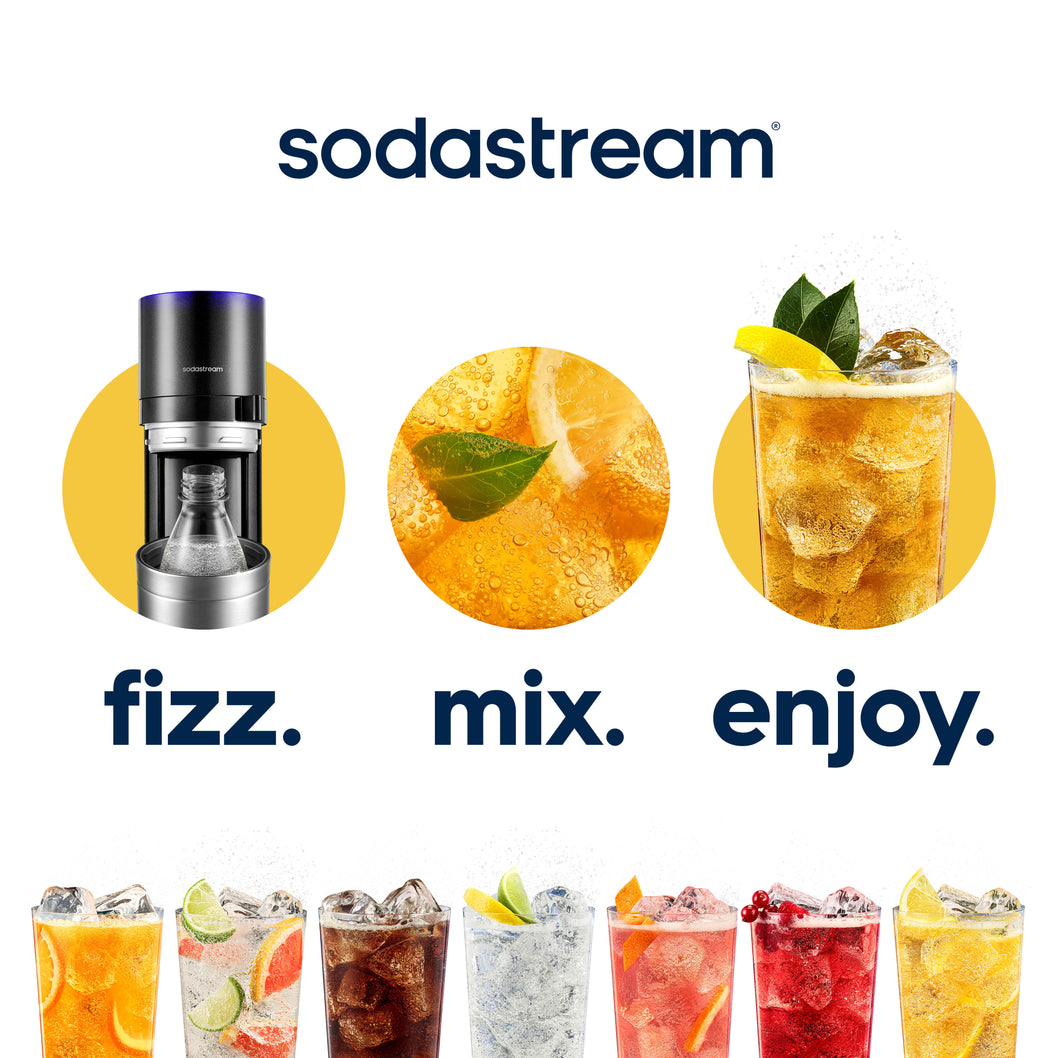 Sodastream Store SodaStream E-DUO Sparkling Water Maker With Glass Bottles