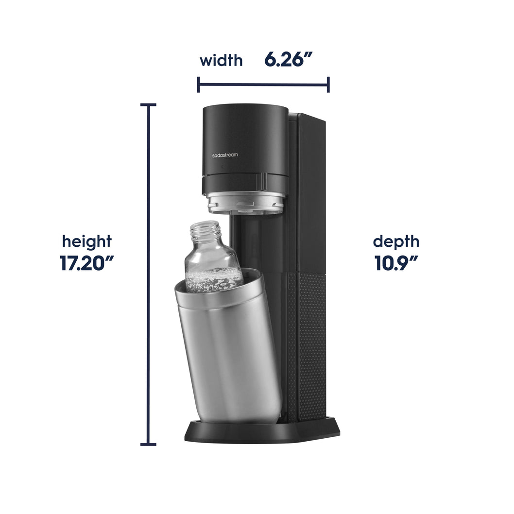 SodaStream E-DUO Sparkling Water Maker With Glass Bottles