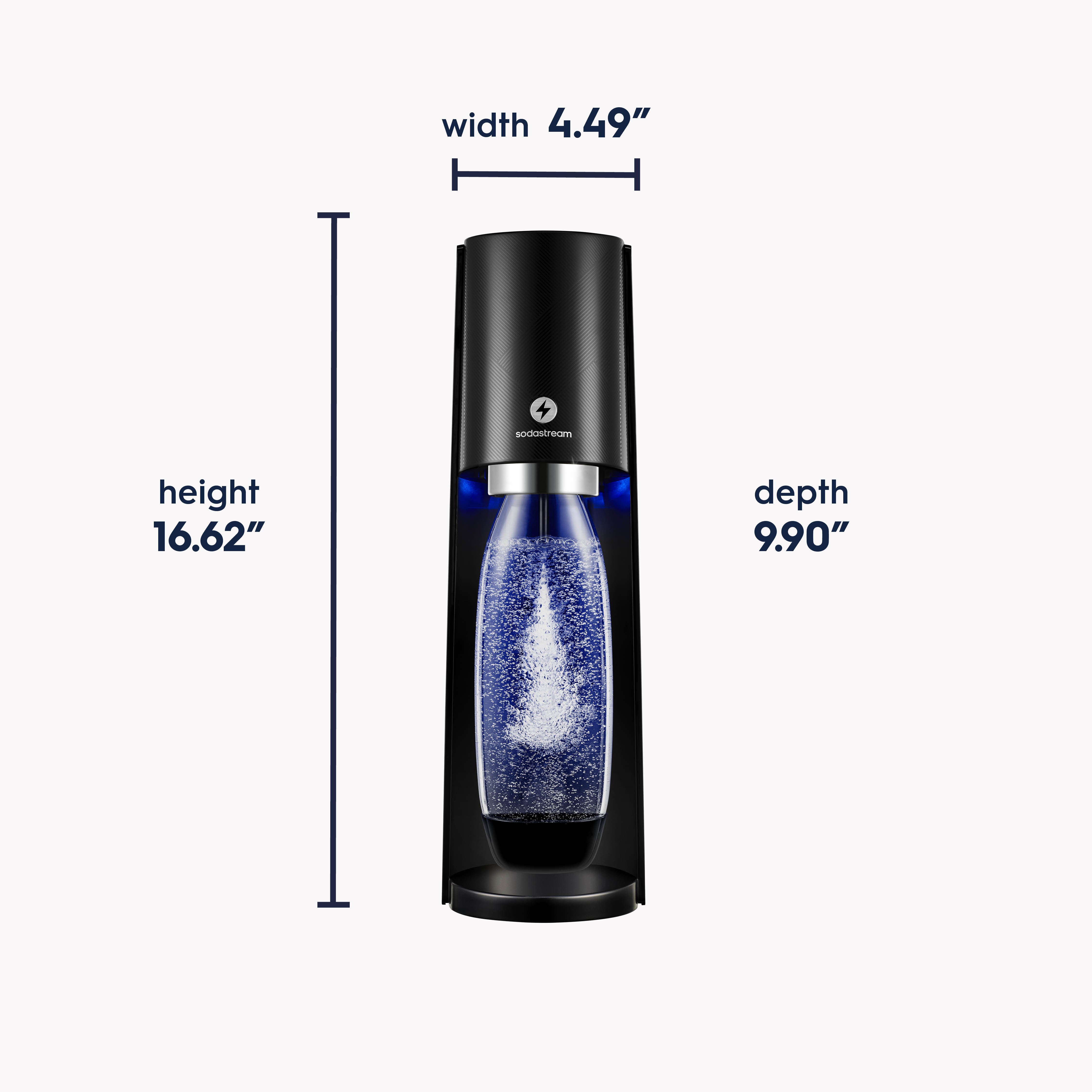sodastream Eテラ SodaStream E-Terra Electric Sparkling Water Maker