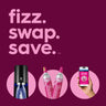 Sodastream E-Terra Black Fizz Swap Save
