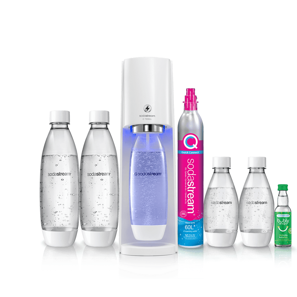 SodaStream E-Terra White Hydration Pack