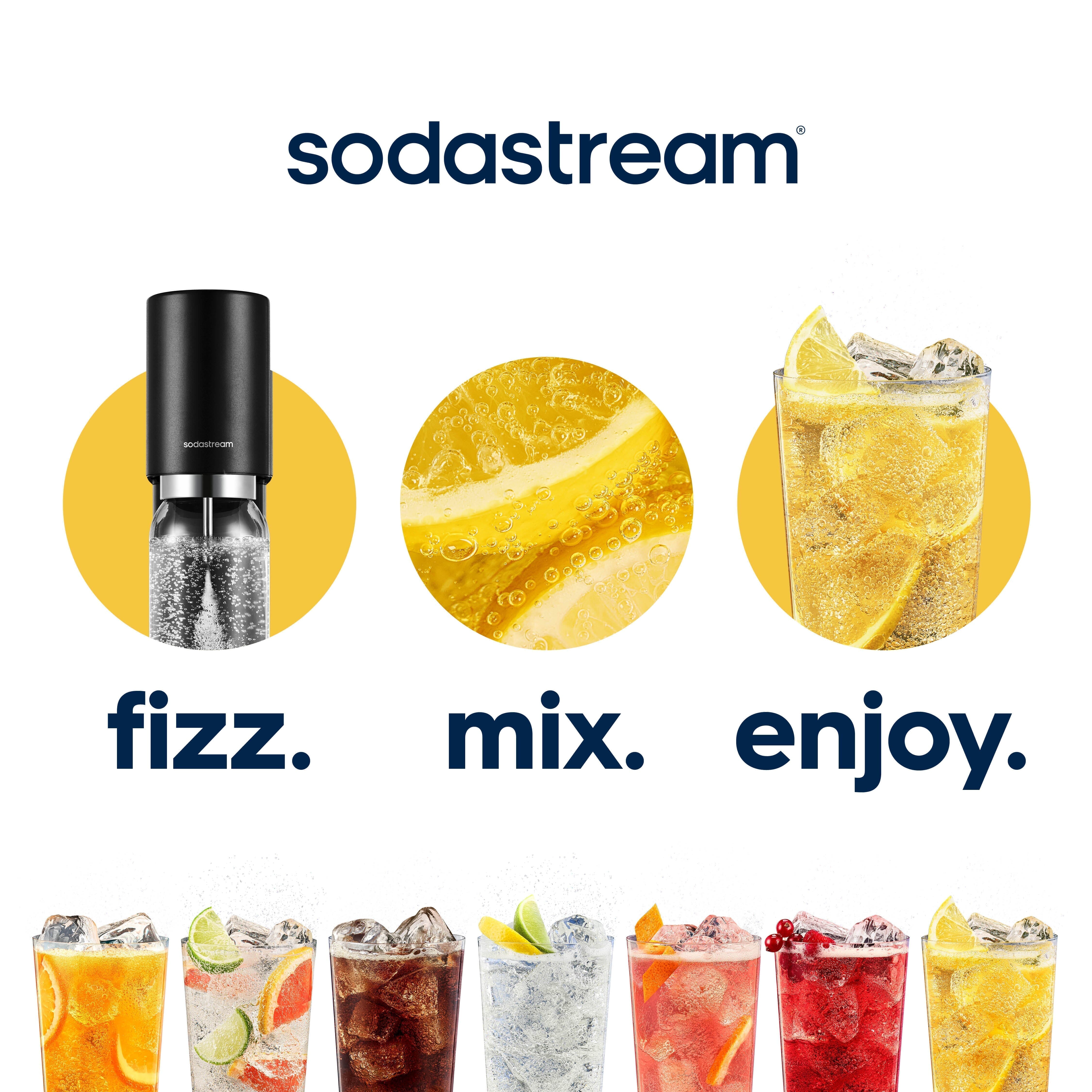【新品】sodastream Amazon.com: SodaStream - Aqua Fizz Sparkling Water Maker | STARTER