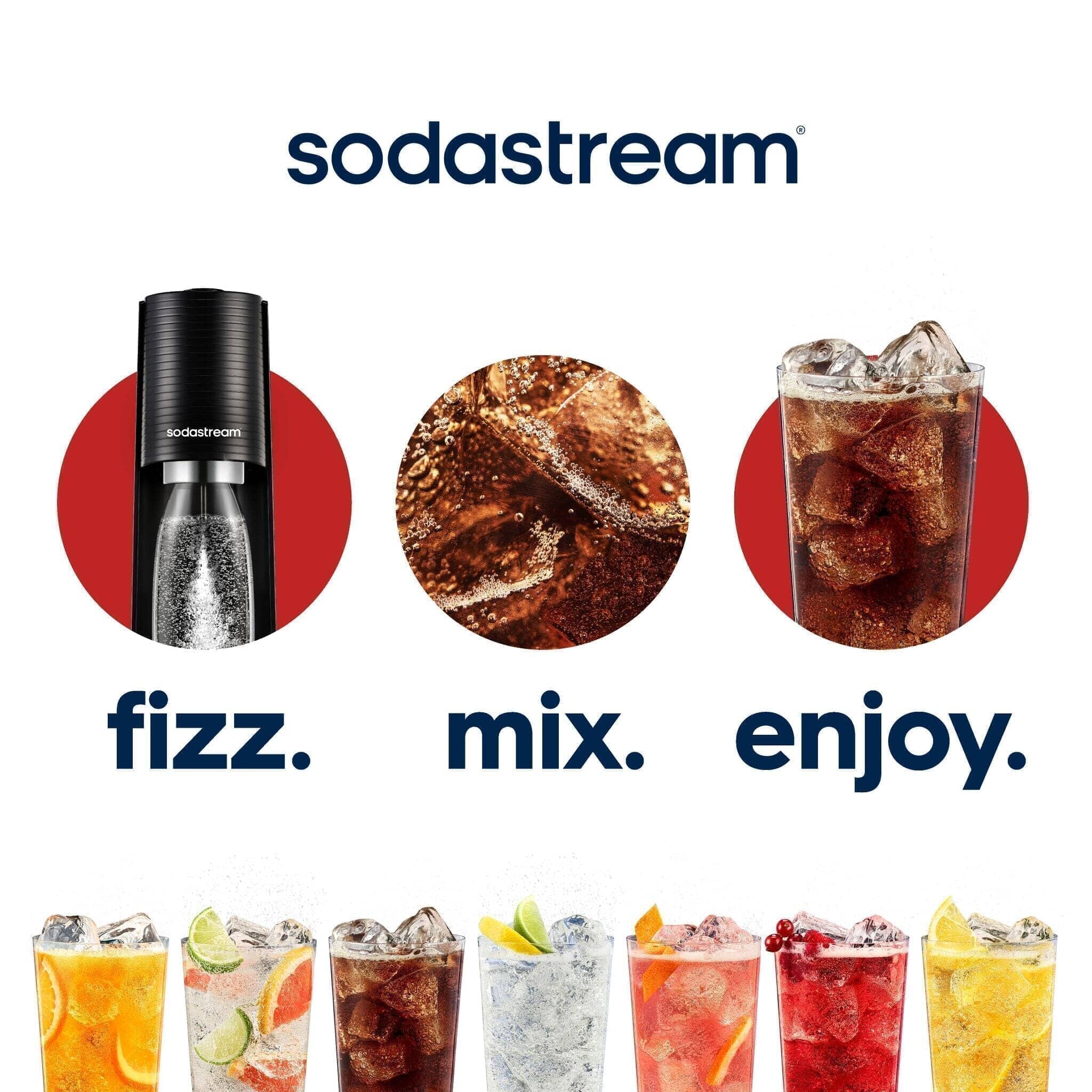 Sodastream Pepsi Wild Cherry Drink Mix 4 Pack 440ml – SodaStream