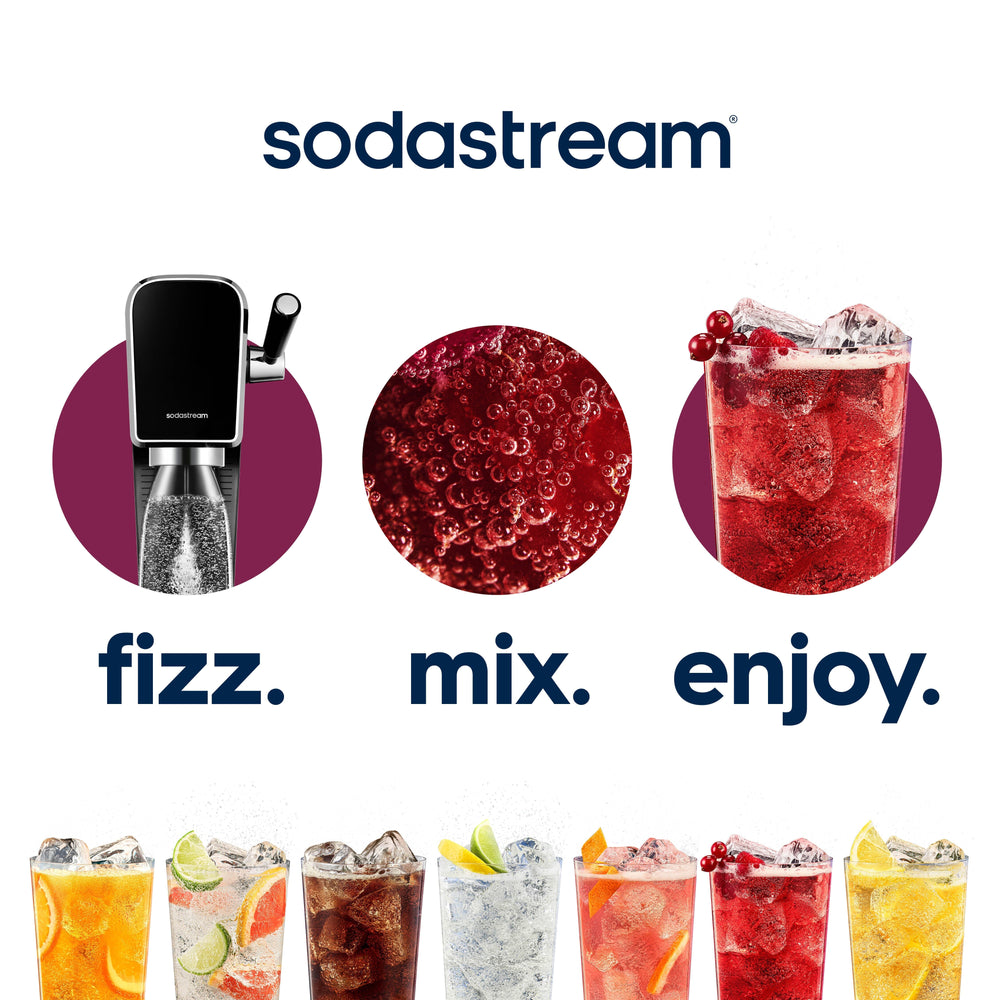 Sodastream MTN DEW® Code Red Cherry Drink Mix 4 Pack 440ml