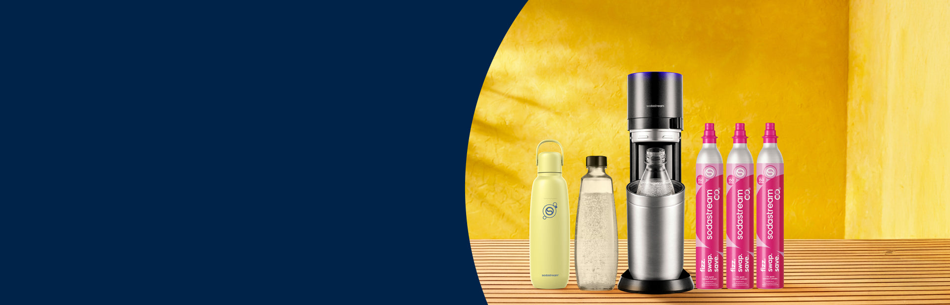 save up to $70 off <br>sparkling water makers!