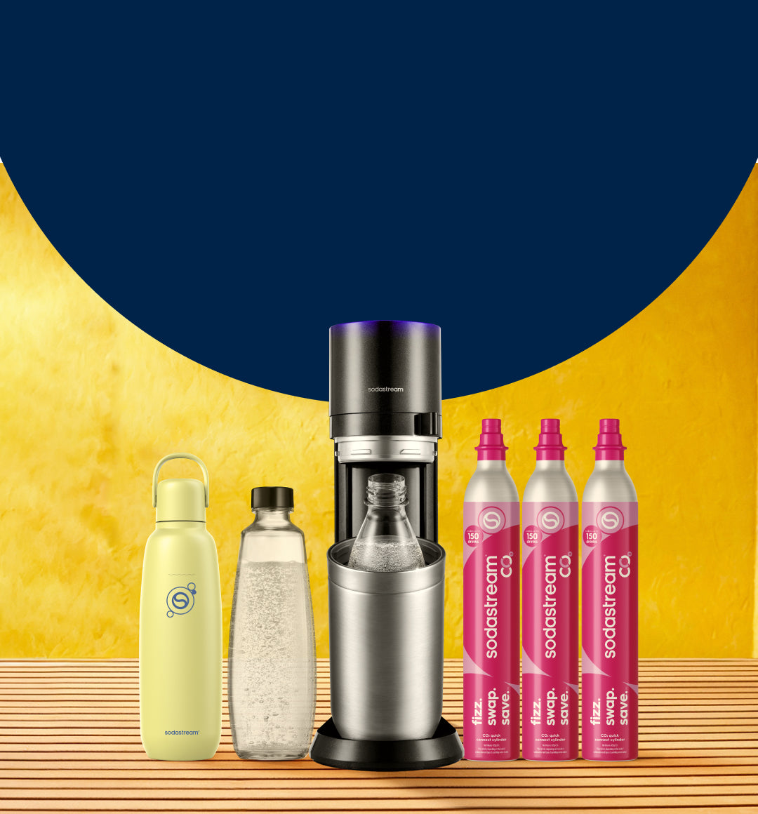 SodaStream Official: Sparkling Water Makers, Carbonating Gas Cylinders