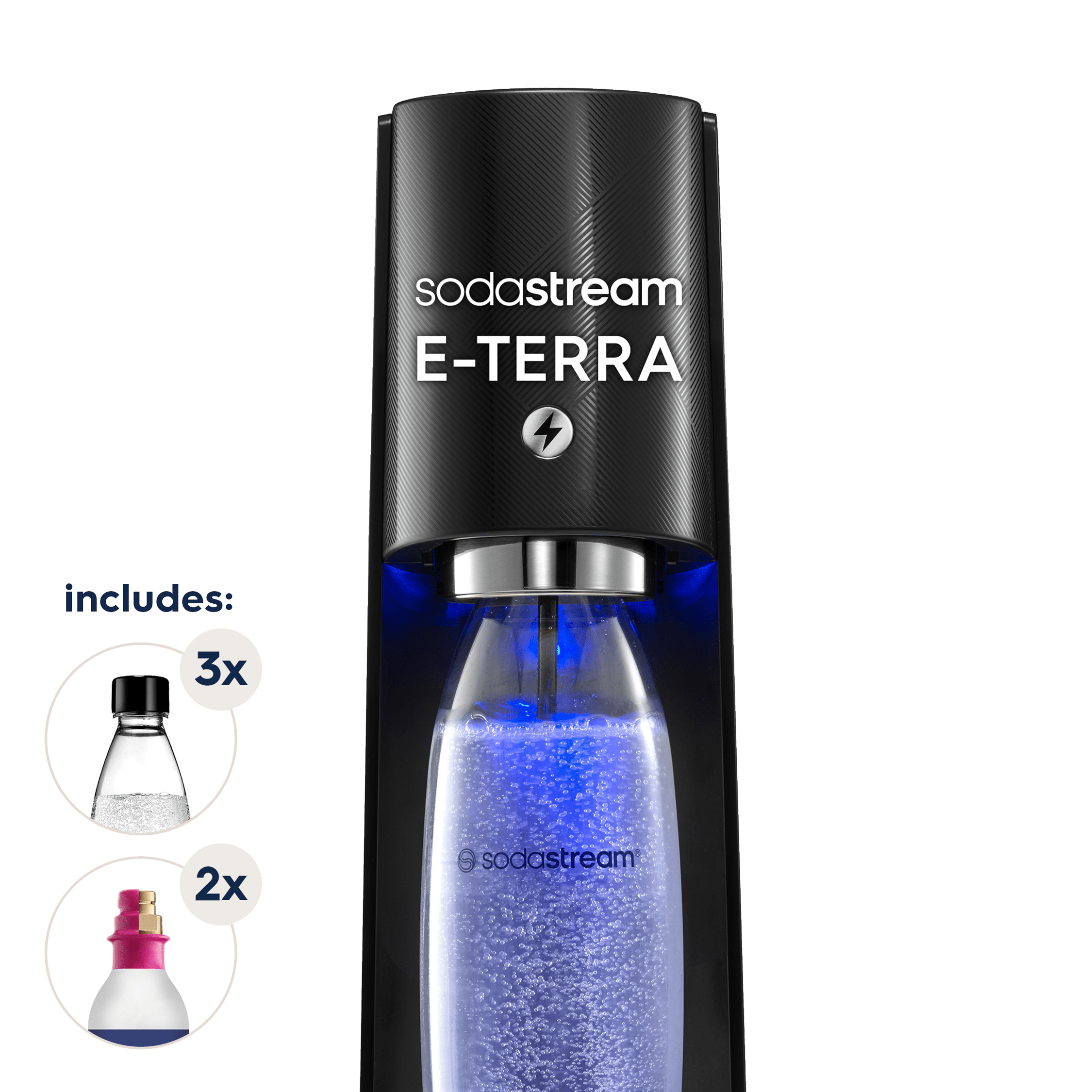 SodaStream E-Terra Sparkling Water Maker -White 1012911010