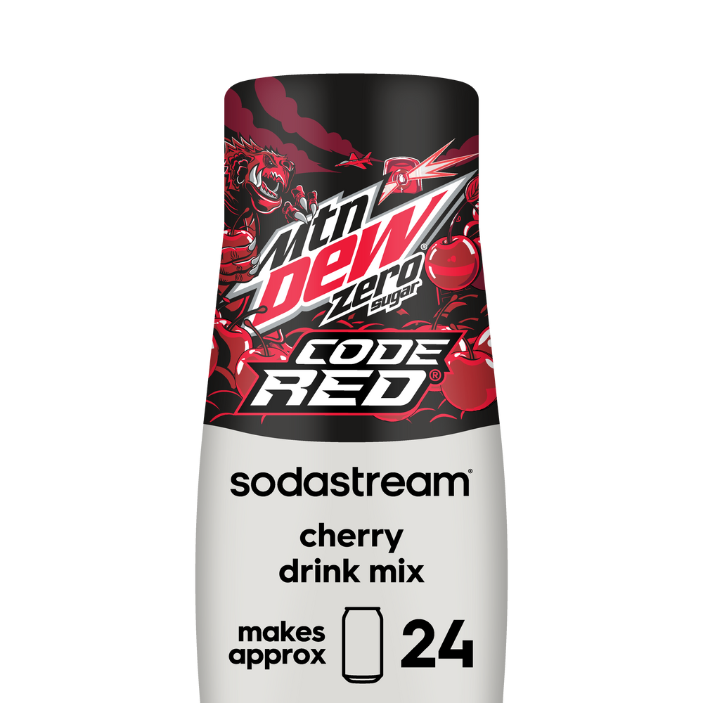 SodaStream® Mountain Dew® Code Red Zero Drink Mix